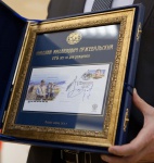 Художественный маркированный конверт, посвященный 175-летию со дня рождения русского путешественника Николая Пржевальского